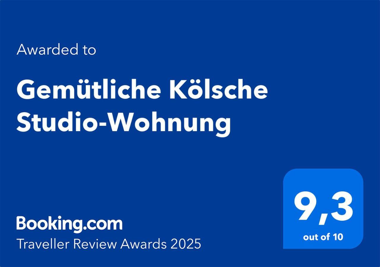 Apartamento Gemuetliche Koelsche Studio-wohnung